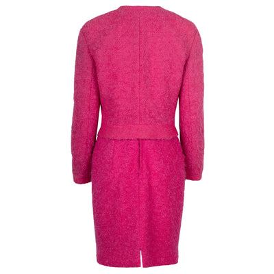 Secondhand Valentino Pink Wool Dress with Jacket 
