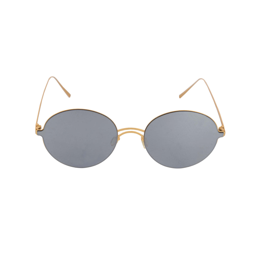 Secondhand Gianfranco Ferré Wire Rimmed Round Sunglasses