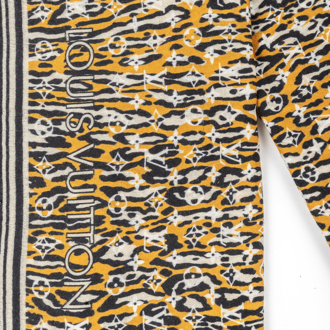 Secondhand Louis Vuitton Monogram Jungle Print Scarf