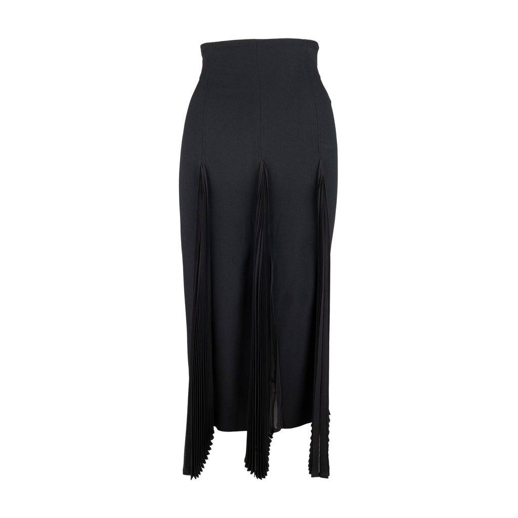 Secondhand Christian Dior Pleated Hem Skirt