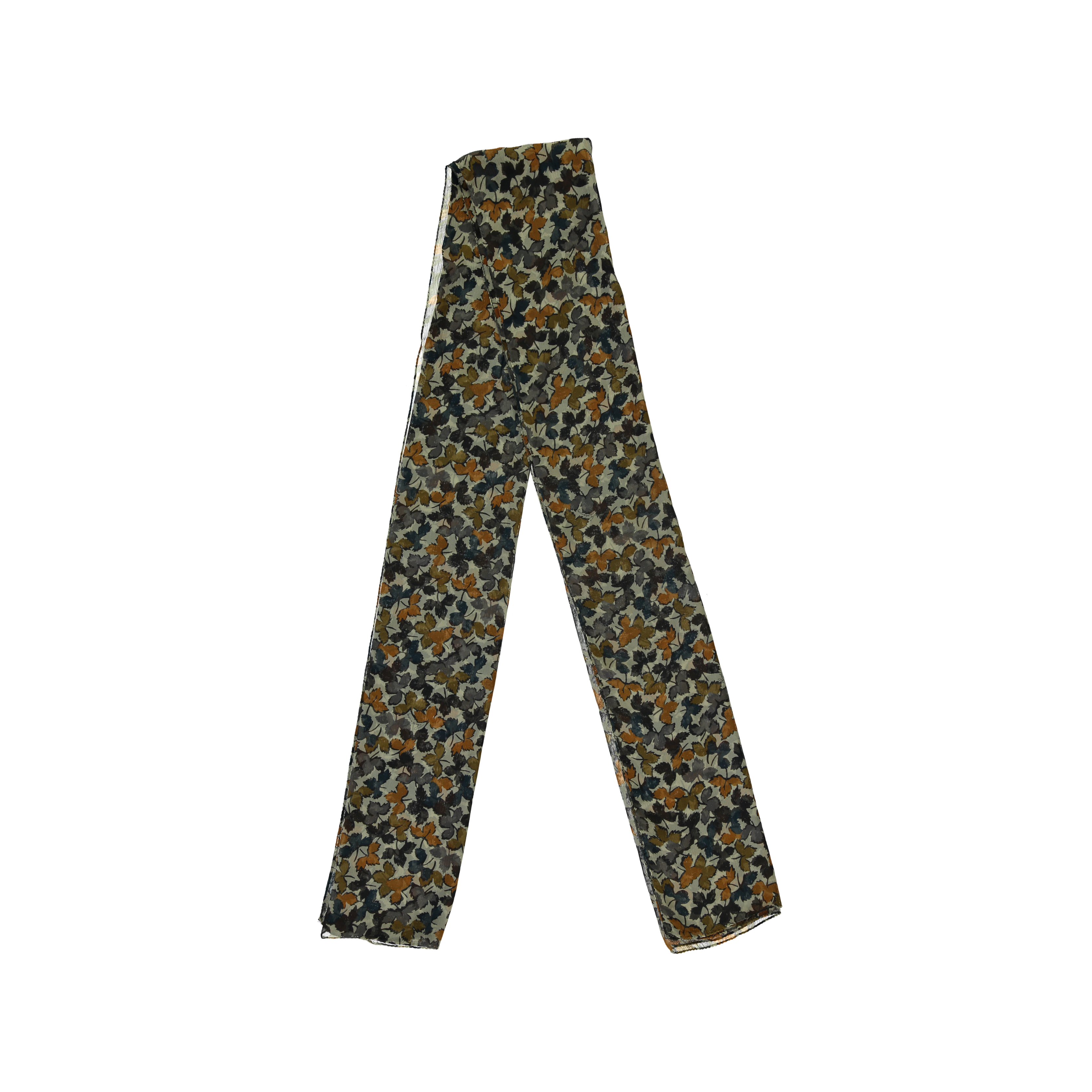 Burberry leaf scarf sales