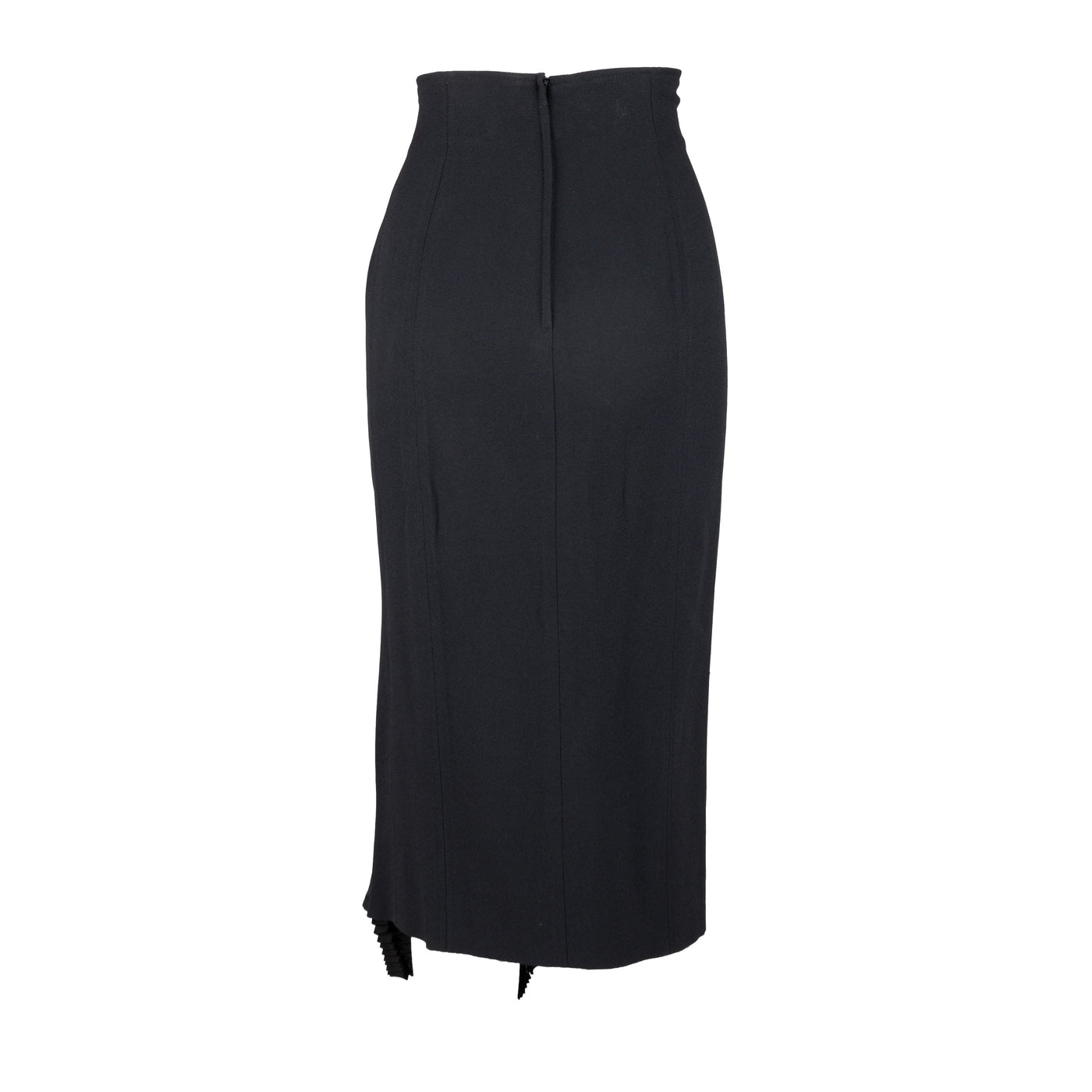 Secondhand Christian Dior Pleated Hem Skirt