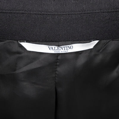 Secondhand Valentino Double Breasted Wool Coat