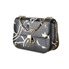 Secondhand Valentino Leather and Snakeskin Panther Crossbody Bag
