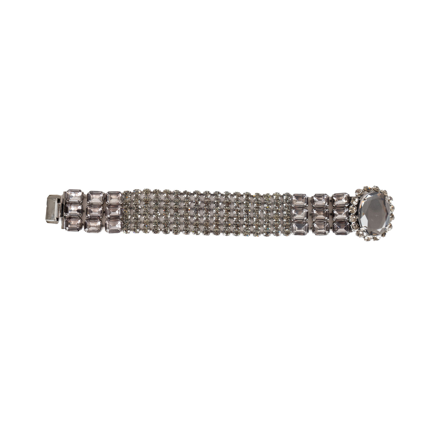 Secondhand Miu Miu Rhinestone Multi-layer Bracelet 