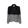 Moschino Cheap and Chic colorblocked Notched Lapel Jacket pre-owned never used