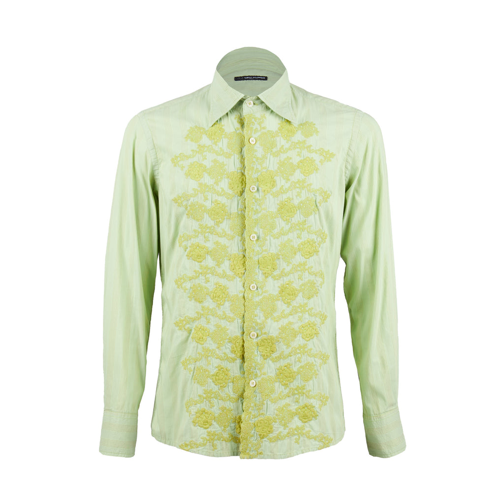 Secondhand Daniele Alessandrini Embroidered Shirt 