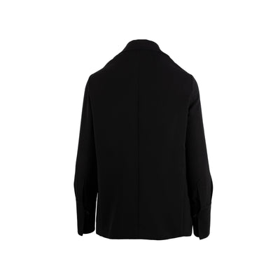 Alexander Wang black jacket. Tuxedo style, long sleeves, front pocket pre-owned