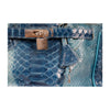 Secondhand Collection Privée Snakeskin Leather Shoulder Bag