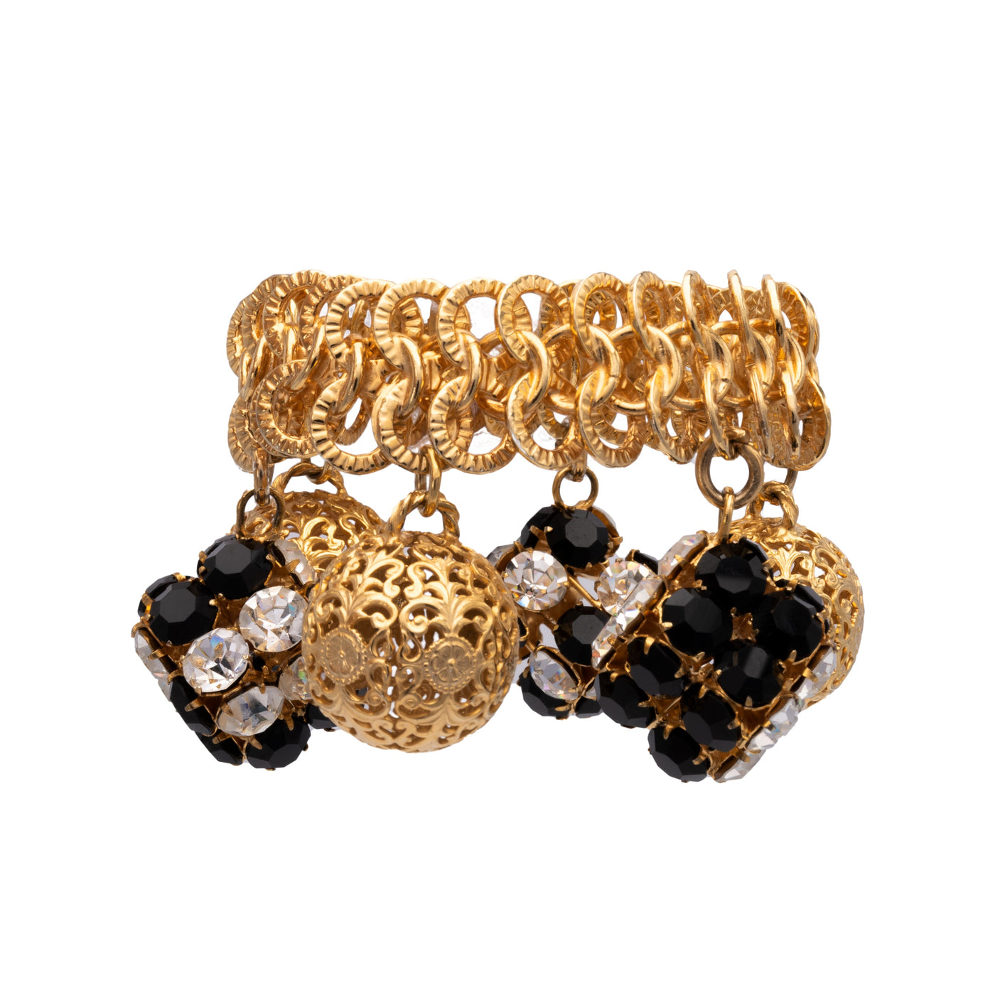 Collection Privée golden bracelet charms pre-owned