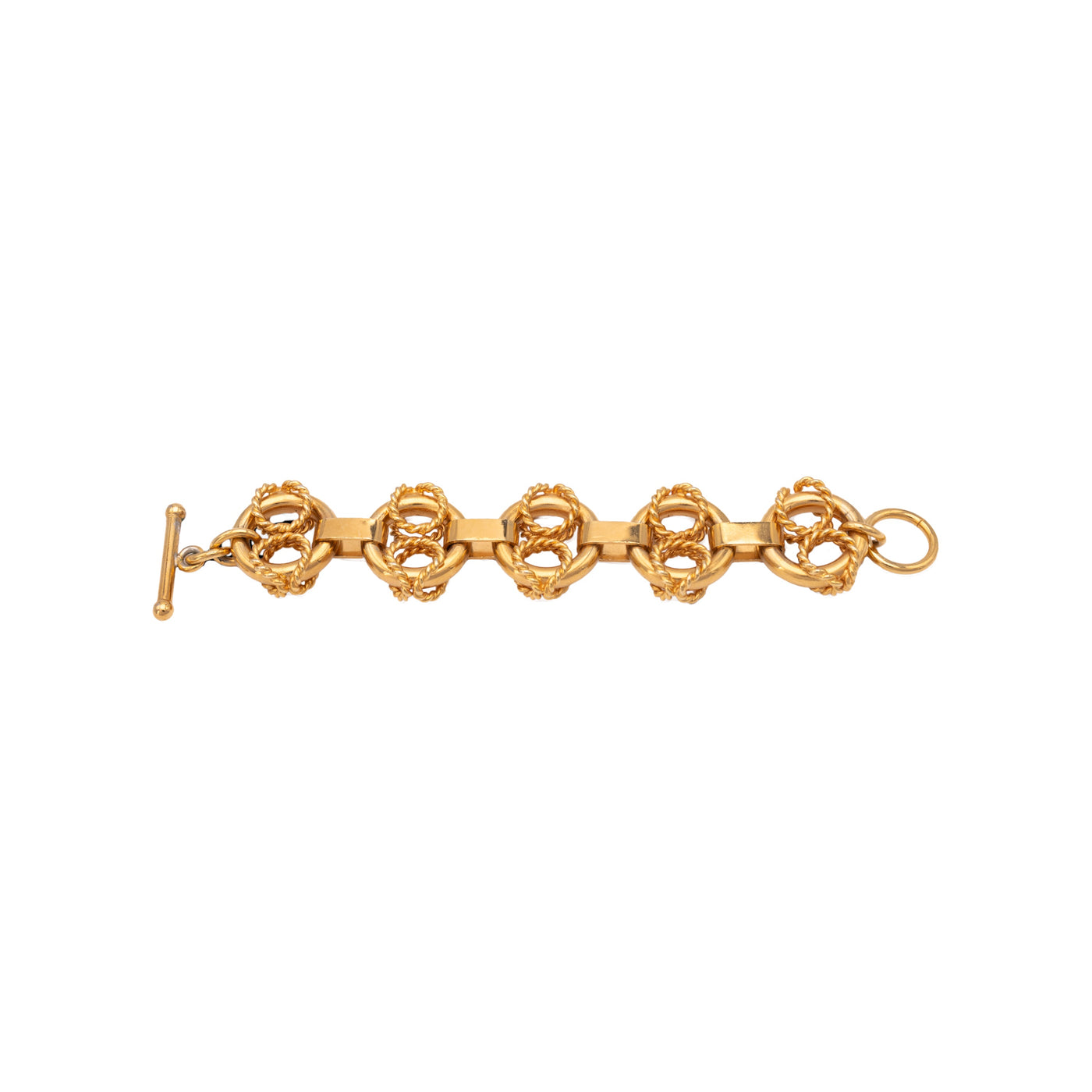 Gianfranco Ferré golden bracelet pre-owned nft