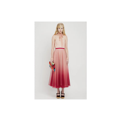 Secondhand Red Valentino Ombre Tulle A-line Skirt
