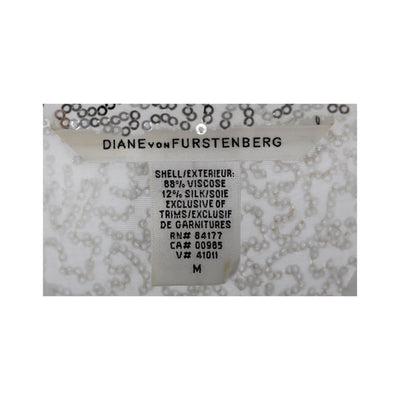 Secondhand Diane Von Furstenberg Oversized Sequin T-shirt