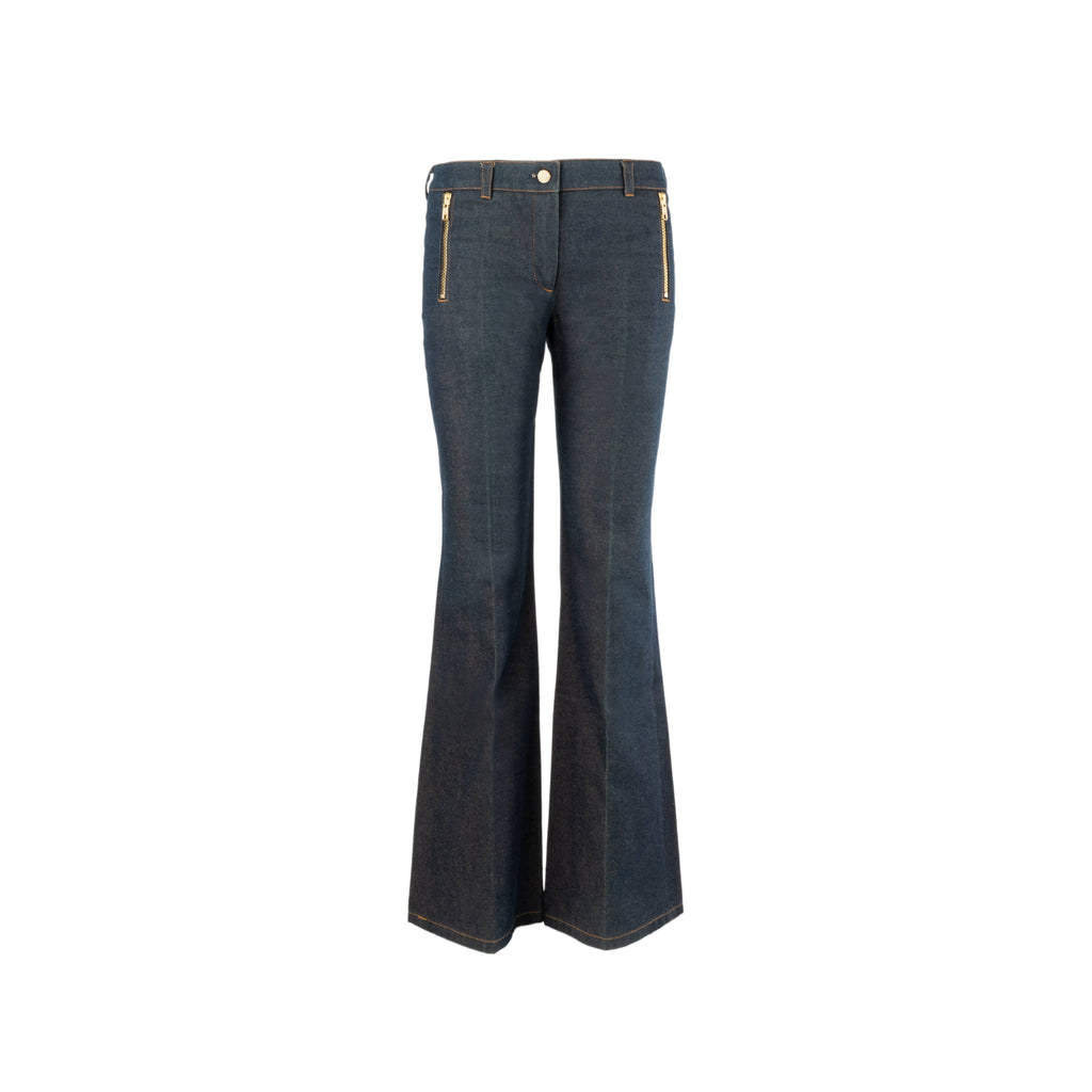 Chloé dark wash jeans flared pre-owned