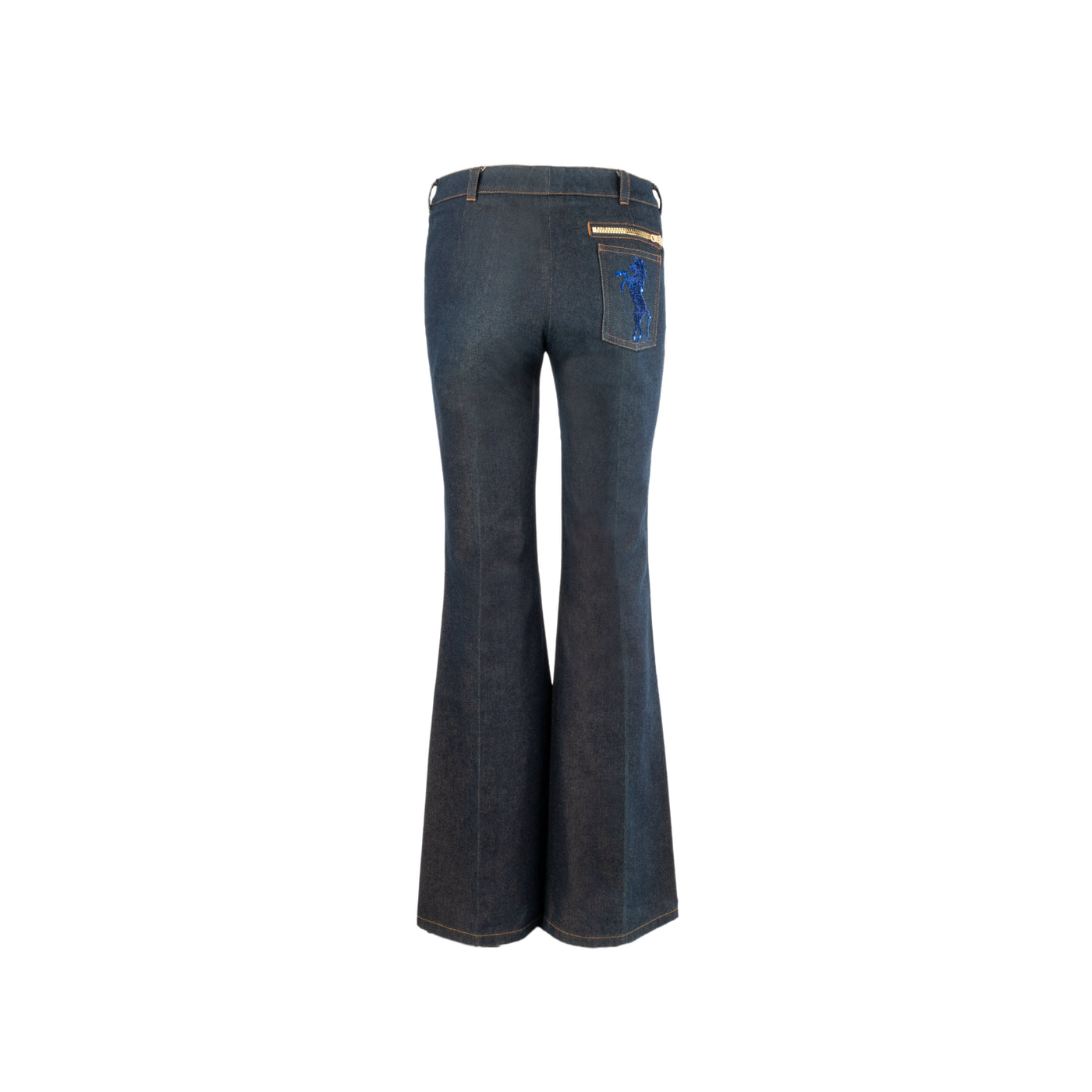 Chloé dark wash jeans flared pre-owned