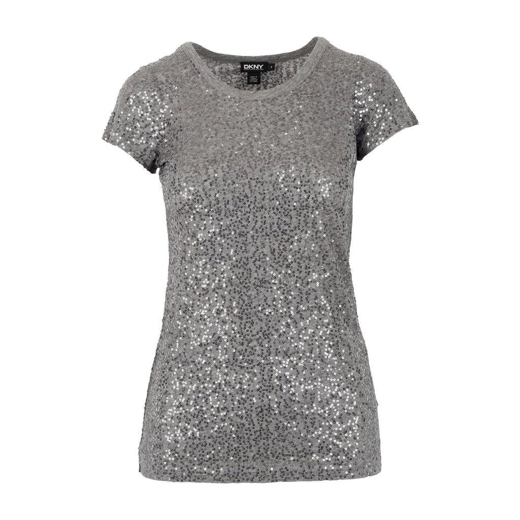 Secondhand DKNY Sequin T-shirt