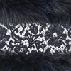 Secondhand Valentino Lace and Fur Scarf