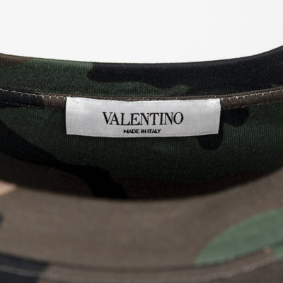 Secondhand Valentino Camouflage T-shirt 