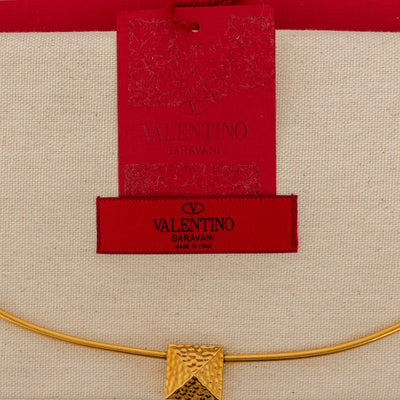 Secondhand Valentino Rigid Gold-plated Belt 