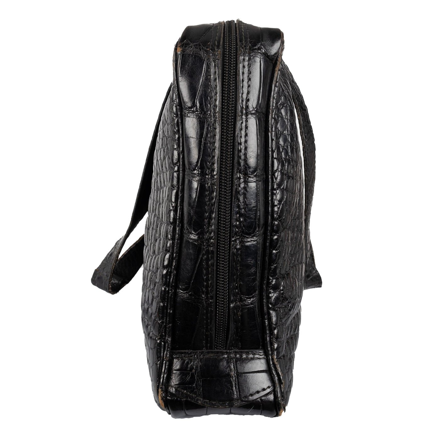 Secondhand GFF Croc-embossed Shoulder Bag