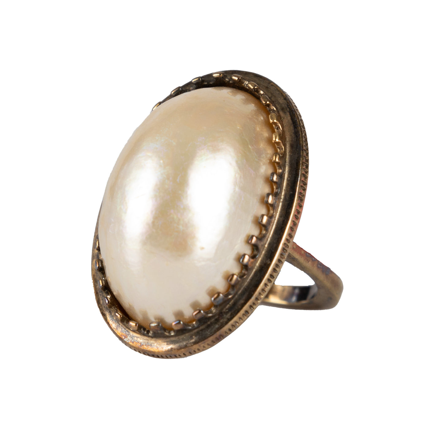 Secondhand Collection Privée Vintage Faux Pearl Ring