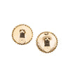 Collection Privée golden clip-on earrings pre-owned