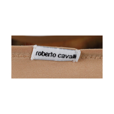 Secondhand Roberto Cavalli Vintage Rose Print Top