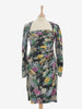 Ungaro Flower Print Dress - '80s<BR/>