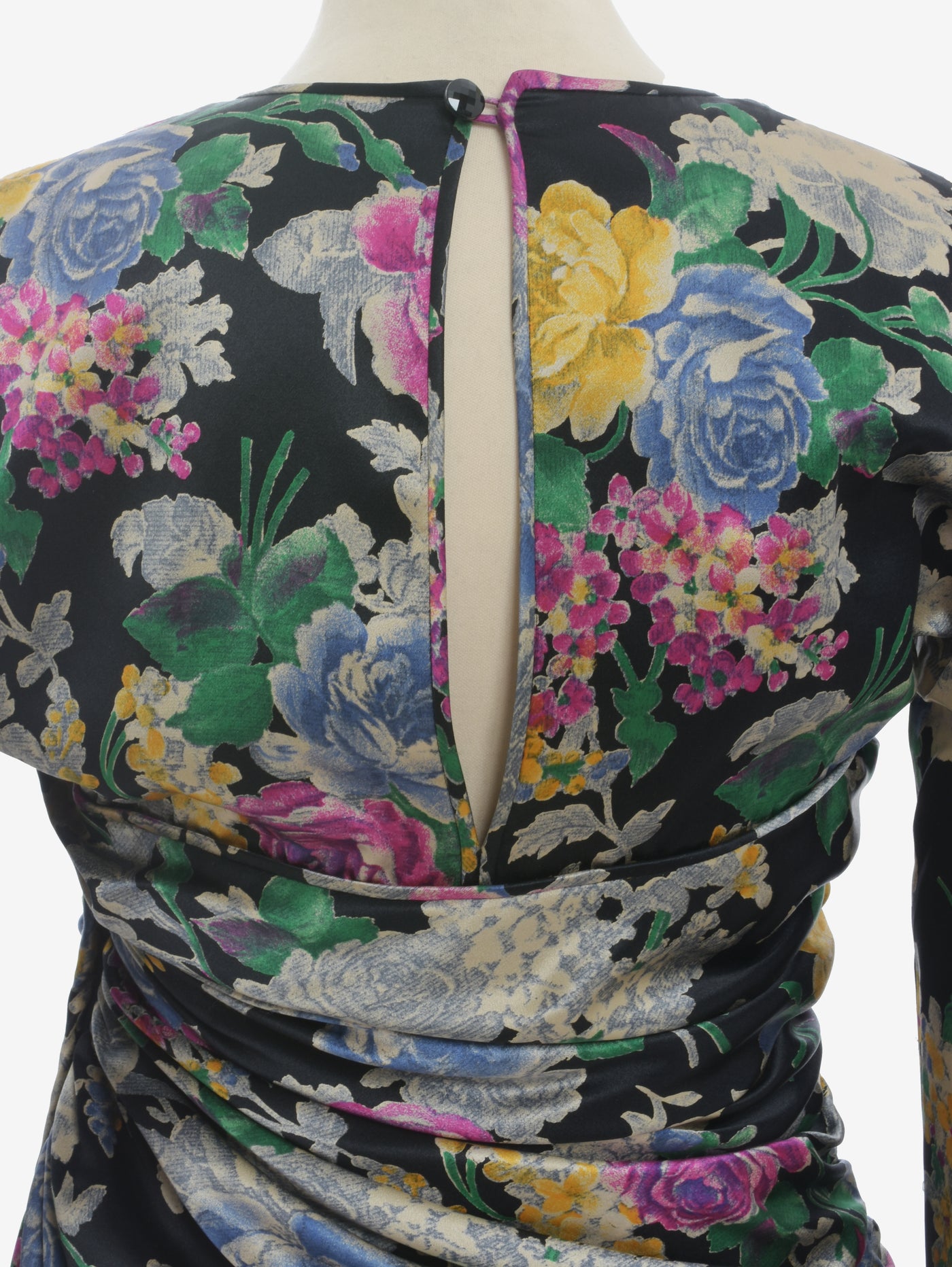 Ungaro Flower Print Dress - '80s<BR/>