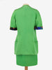 Atelier Versace Green Textured Suit