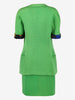 Atelier Versace Green Textured Suit