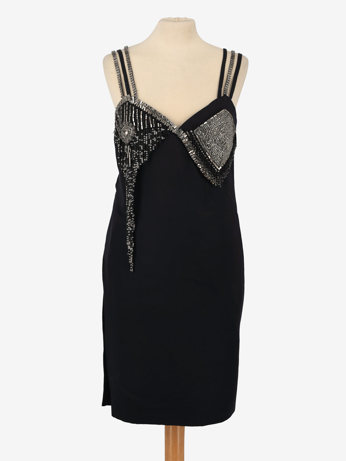 Atelier Versace Rhinestone-embroidered Dress