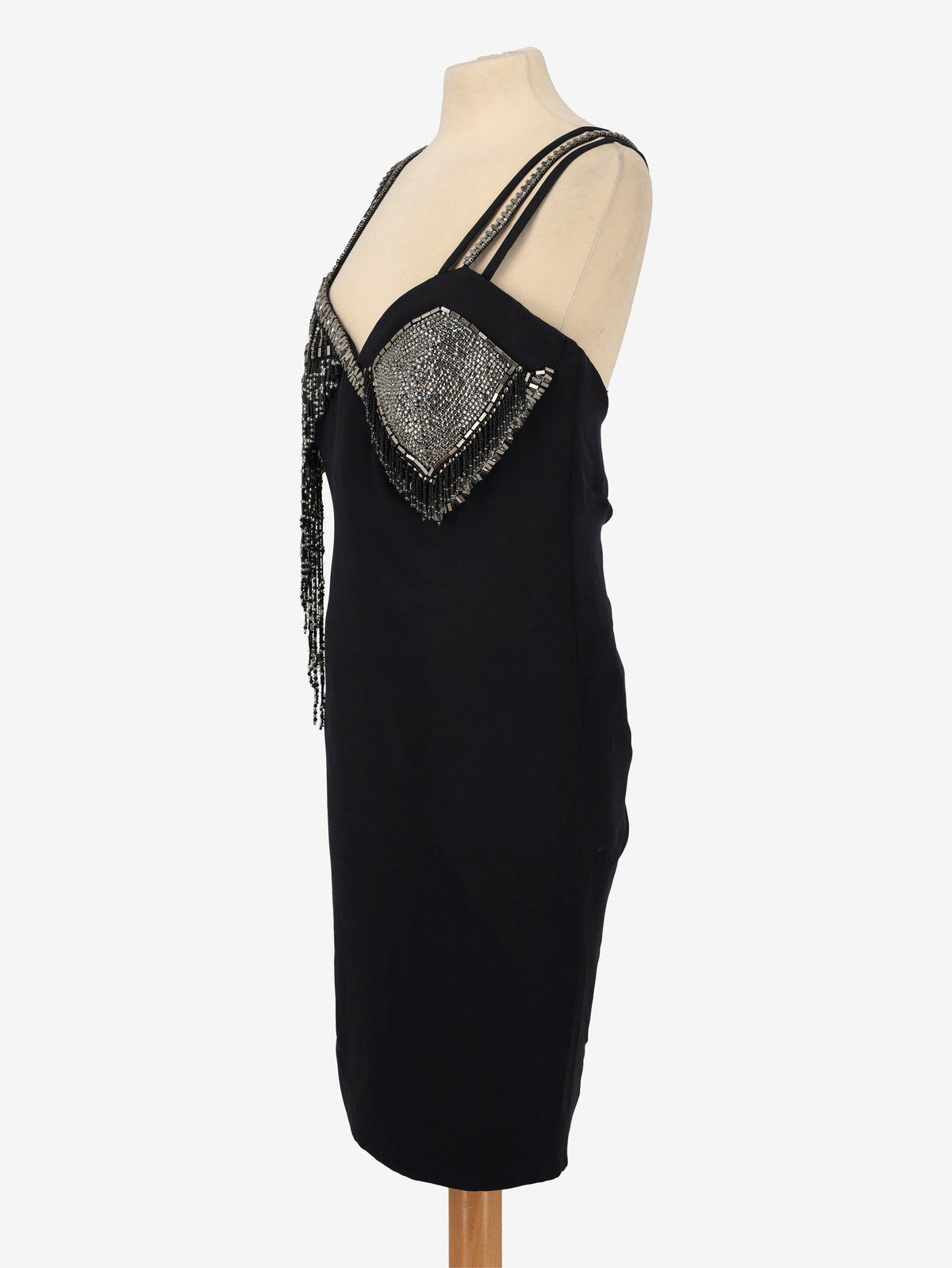 Atelier Versace Rhinestone-embroidered Dress