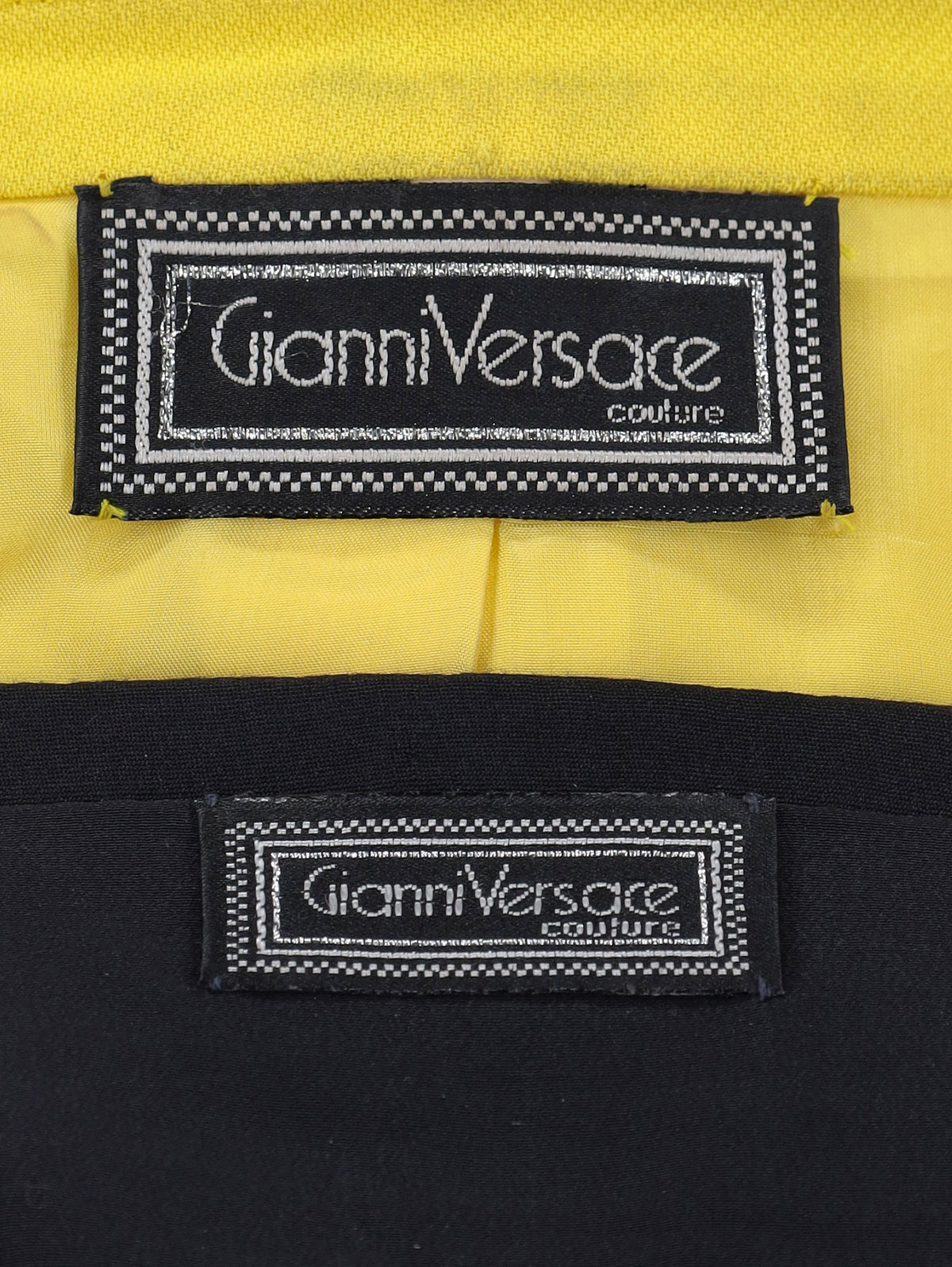 Gianni Versace Couture Color Block Suit