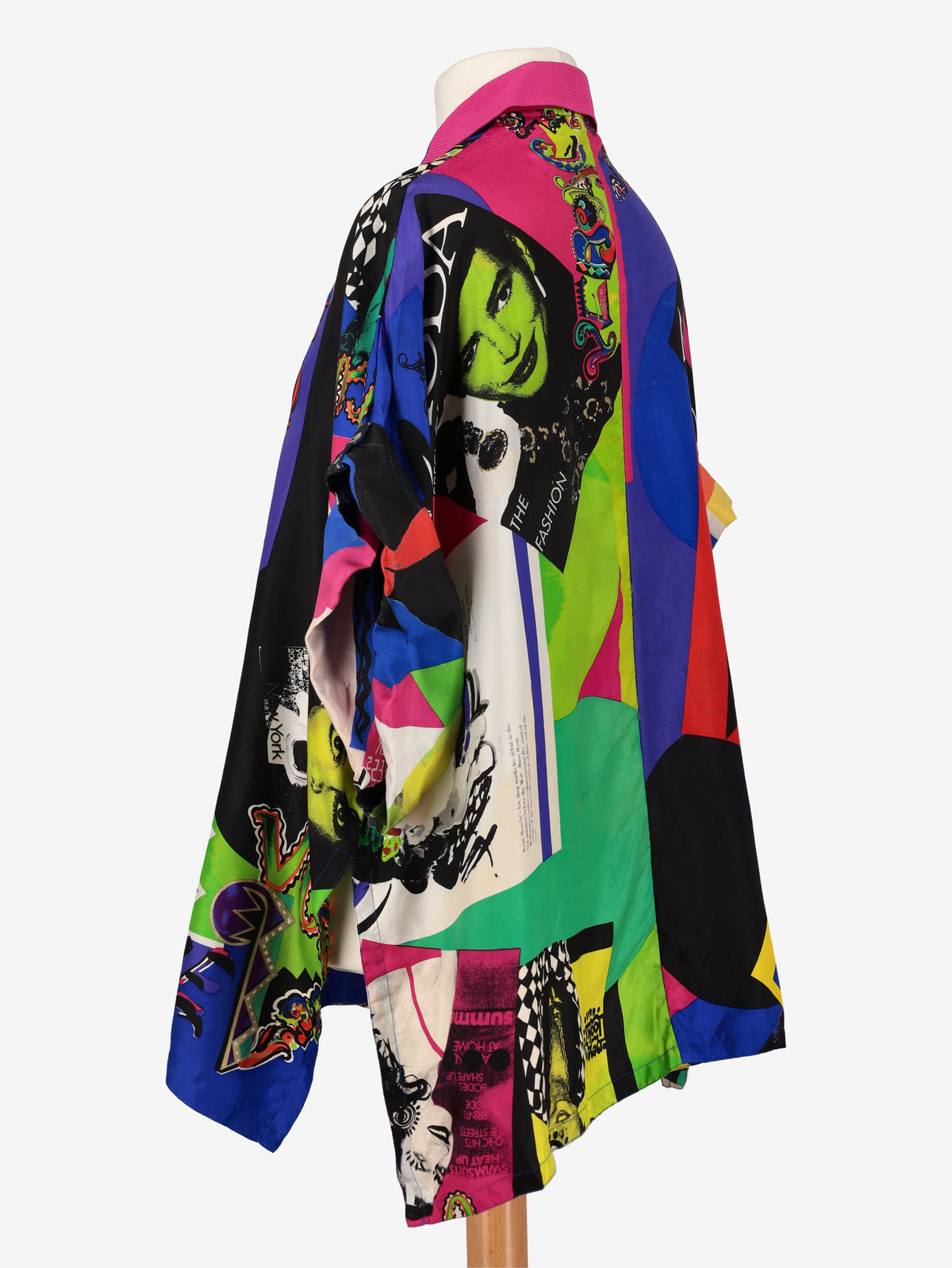 Gianni Versace Couture Vogue Print Shirt