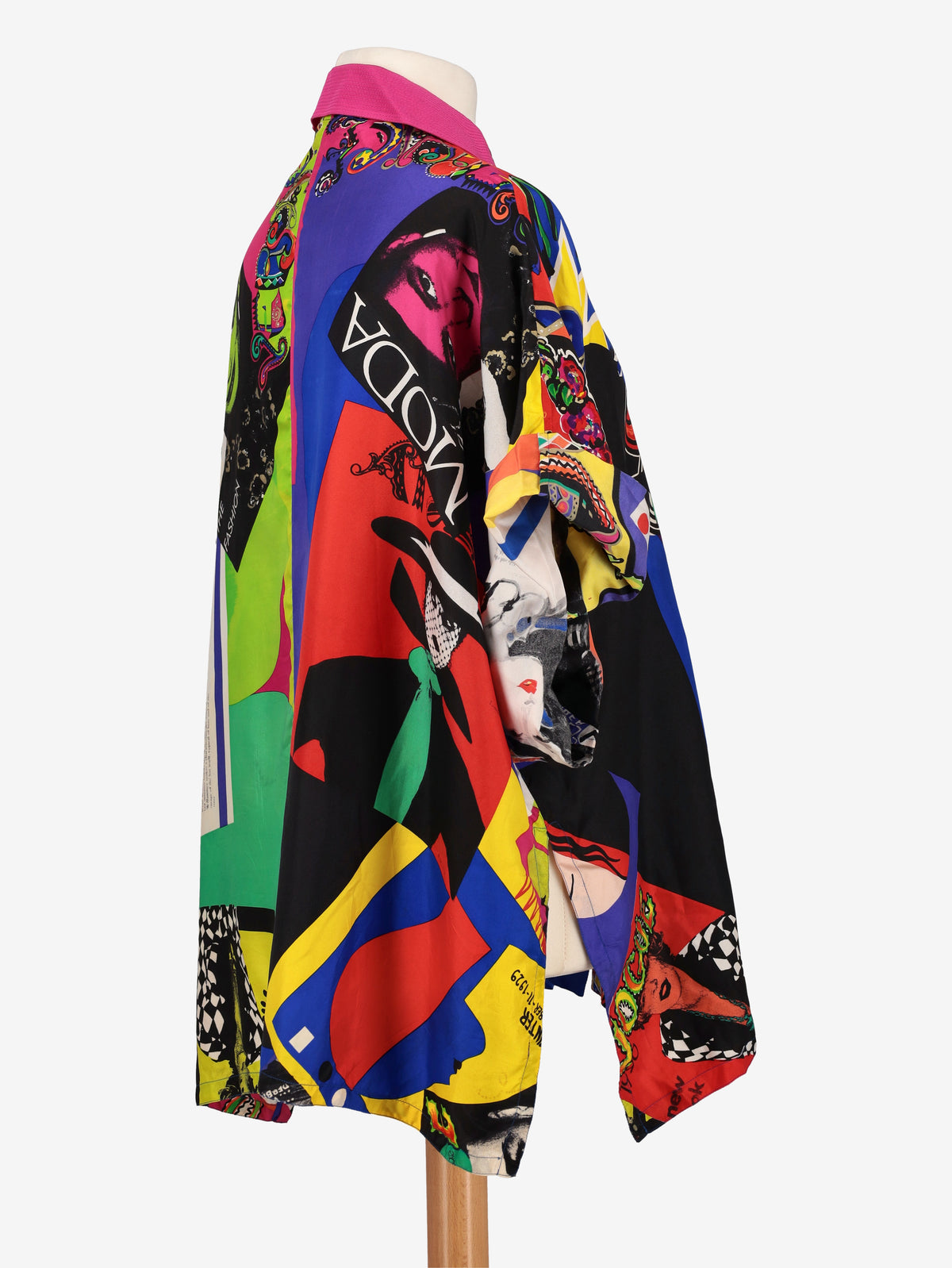 Gianni Versace Couture Vogue Print Shirt