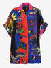 Gianni Versace Couture Vogue Print Shirt