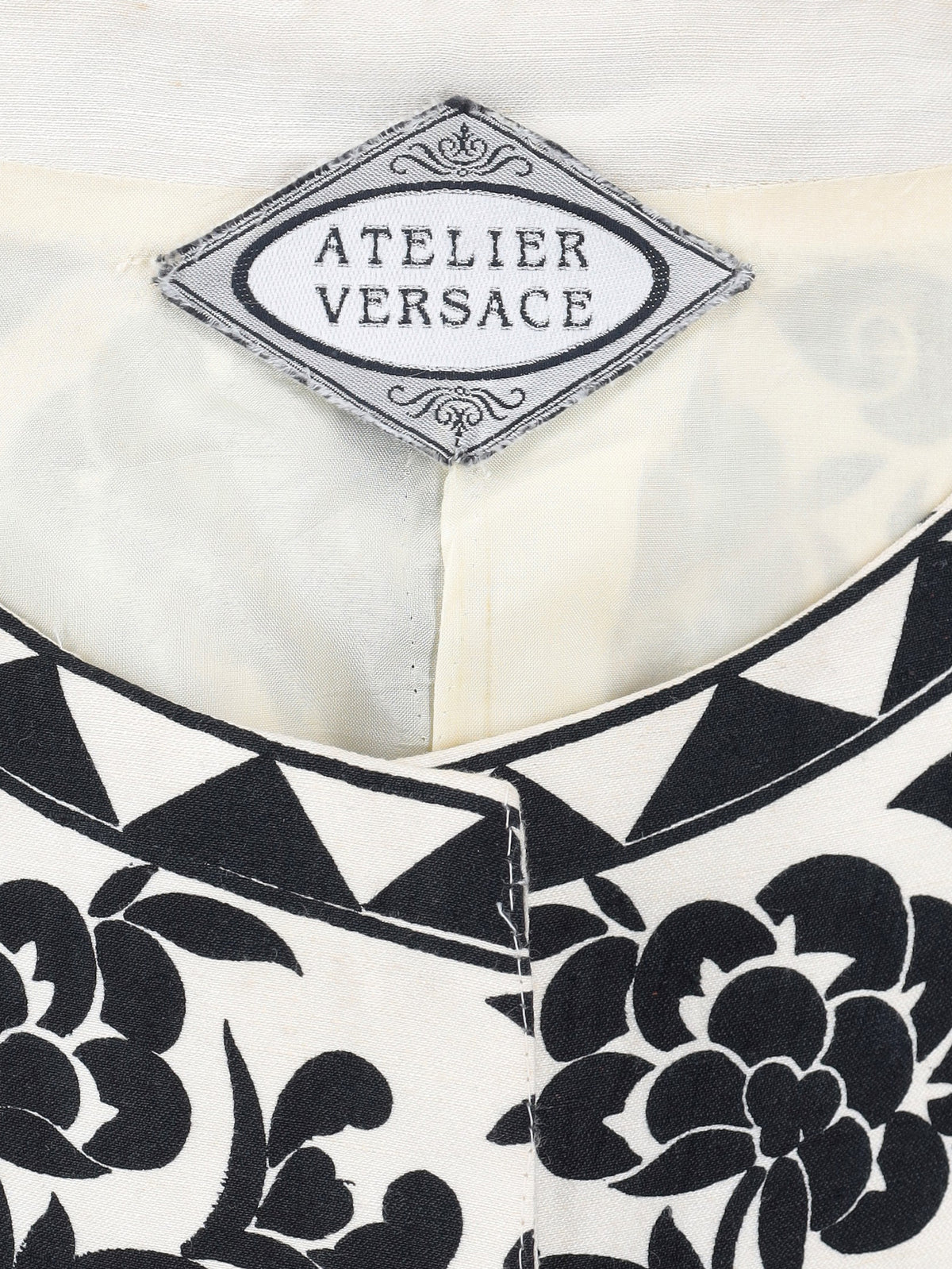 Atelier Versace Patterned Suit