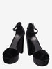 Vintage Black Velvet Pumps
