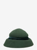 Vintage Green Wool Hat With Bow