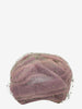 Vintage Purple Tulle Hat With Green Veil