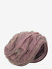 Vintage Purple Tulle Hat With Green Veil
