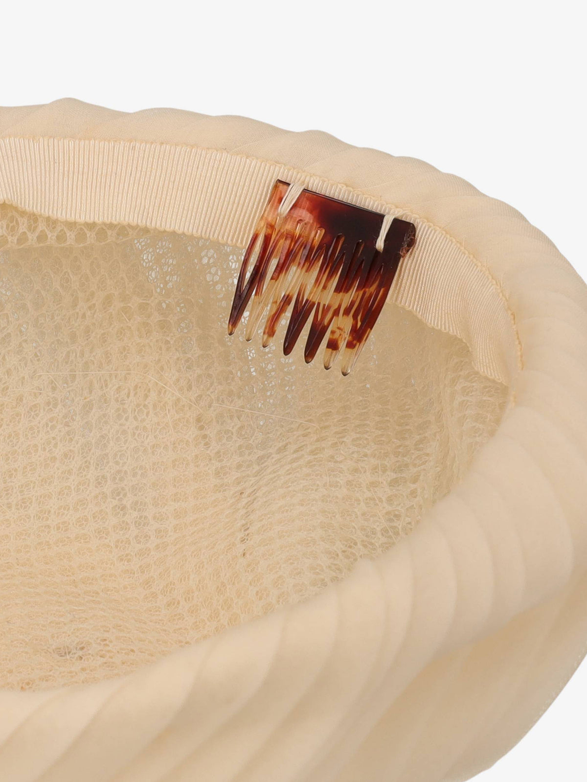 Vintage Pleated Tulle Hat