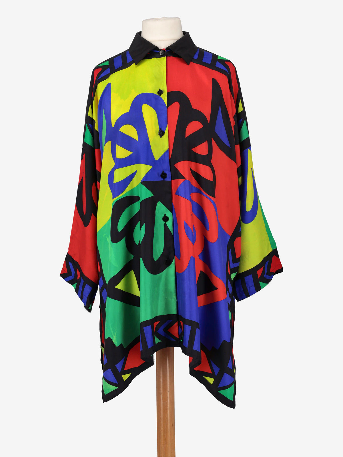 Genny Silk Patterned Blouse