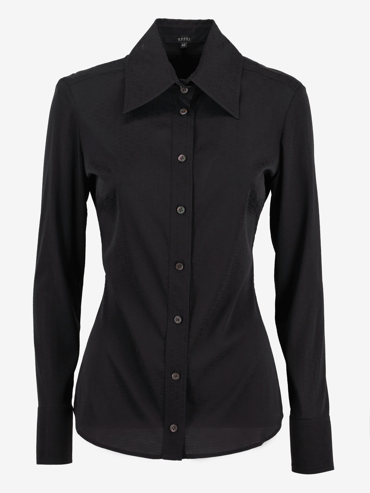 Gucci Monogram Black Shirt