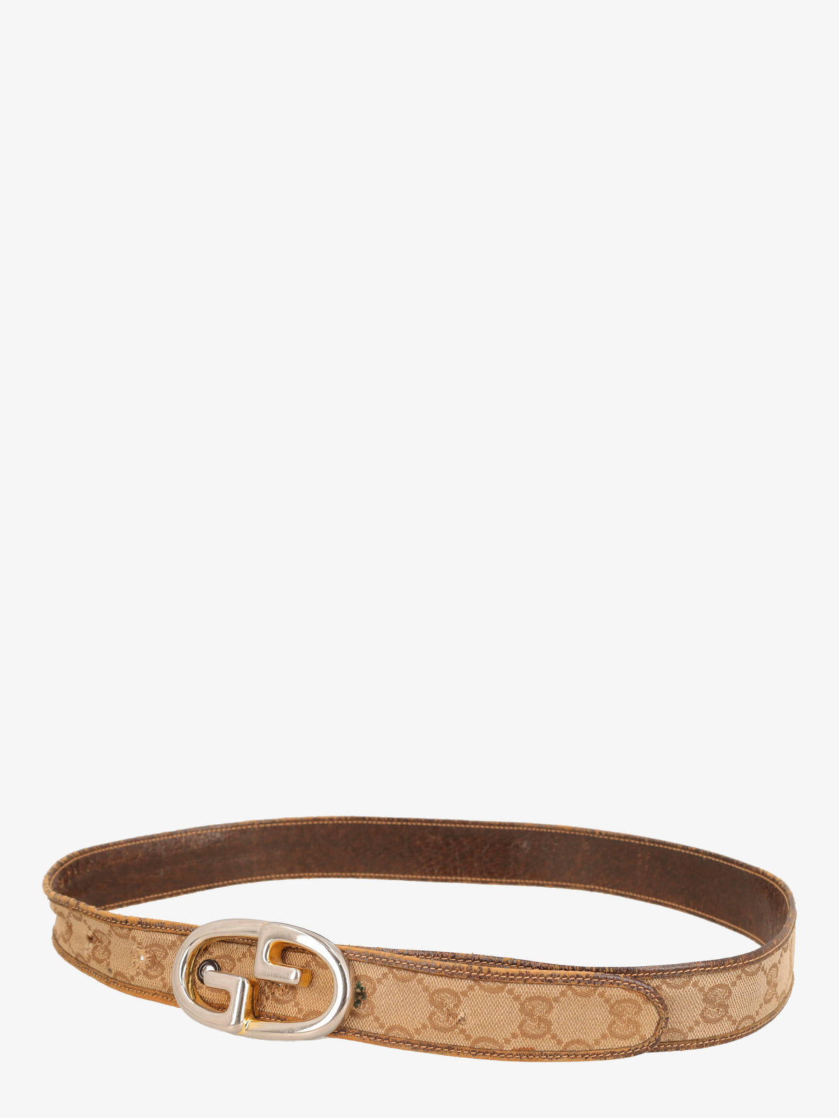Gucci Monogram Thin Belt