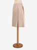 Prada Beige Midi Skirt WCV241224.9  Prada