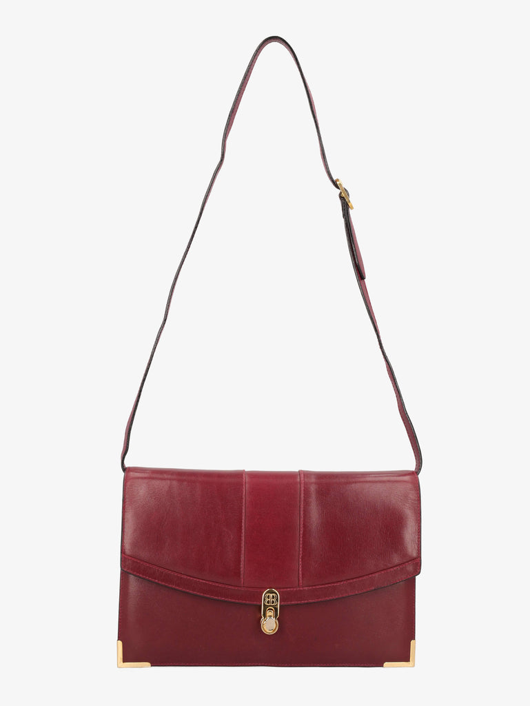 Balenciaga Burgundy Crossbody Bag W2412127  Balenciaga