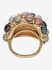 Kenneth Jay Lane Multicolour Pearls Ring CVR24.1.18  Kenneth Jay Lane
