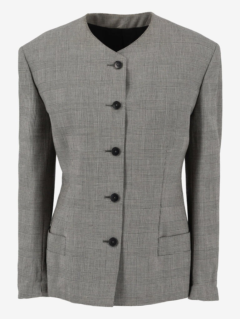 Gianni Versace Couture Checked Jacket